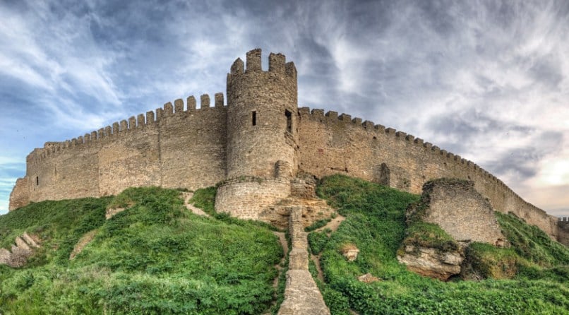 Ancient Akkerman fortress at Belgorod-Dnestrovsky, near Odessa, Ukraine